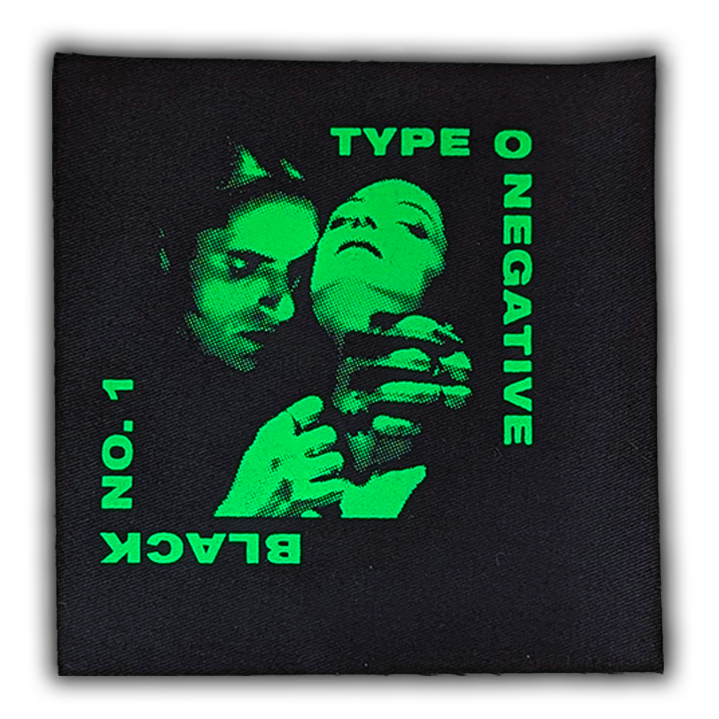 Type O Negative Black No.1 Green Patch