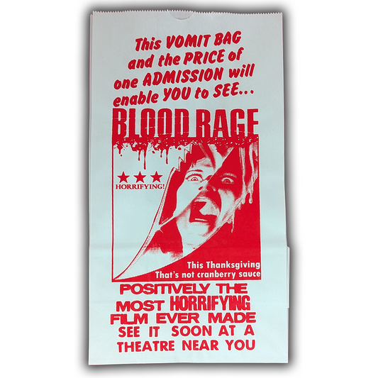 Blood Rage Vomit Bag