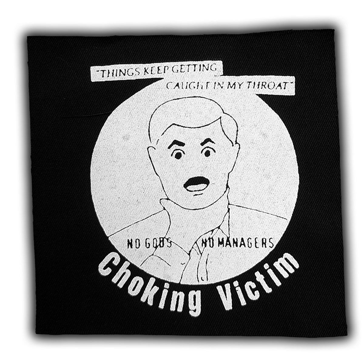 Choking Victim Patch