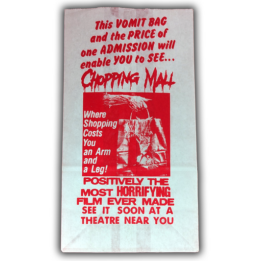 Chopping Mall Vomit Bag