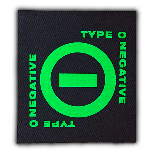 Type O Negative Logo Green Patch